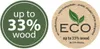Sada odpadkových košov SORTIBOX Eco Wood triedič odpadu Náhľad obrázku produktu 2