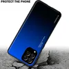 Cadorabo Hülle für Samsung Galaxy M33 5G in BLAU - SCHWARZ Produktbild-Vorschau 3