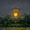 Solarleuchten Garten Kreis Kugel 2er Set Solarlampe Außen Produktbild-Vorschau 3