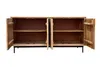 SIT Möbel Sideboard | 4 Türen | Mango natur, Metallgestell Produktbild-Vorschau 4