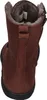 A top-down view of a brown boot with a black sole and a furry lining. Produktbild-Vorschau