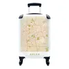 MuchoWow® Koffer Handgepäck Trolley Rollkoffer Kleine Produktbild-Vorschau 1