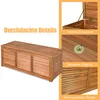 COSTWAY Gartenbox Akazienholz bis 160kg, Auflagenbox 179 L, Produktbild-Vorschau 5