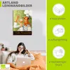 ARTland Leinwandbild Cafe Moustache II Größe: 60x80 cm Produktbild-Vorschau 3