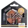 A gingerbread house cookie cutter on its packaging. Produktbild-Vorschau