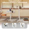 COSTWAY biurko z regulacją wysokości 140 x 70 cm, biurko Podgląd zdjęcia produktu 6