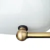 Bankerlampe Weiß Bronze E27 40 cm Glas Echt-Messing Produktbild-Vorschau 7
