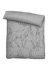 Biberna Melange Flanell Bettwäsche Hirsch sturmgrau 155x220 Produktbild-Vorschau 2