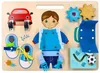 Motorik-Spielzeug mit der Figur Adam, Busy Board, Activity Produktbild-Vorschau 4