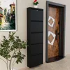 Skye Decor, Locking 5 Piece Metal - Black, Schuhschrank, Produktbild-Vorschau 1