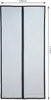 A full-length view of a magnetic screen door, divided vertically in the middle, with dimensions indicated. Náhled obrázku produktu