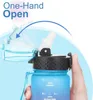 Gourde pour enfants 500ml avec paille Marqueurs de temps Voir les images du produit 2