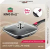 The image shows the retail packaging of a Kinghoff grill pan. Náhľad obrázku produktu