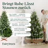 FAIRYTREES Weihnachtsbaum künstlich, Nordmanntanne Premium Produktbild-Vorschau 3
