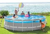 Intex Frame Swimming Pool Set Serie "Prism Clearview" Ø 488 Produktbild-Vorschau 3