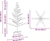 vidaXL Houten kerstboom, natuurlijke stijl, 150 cm, massief Productafbeelding-voorbeeld 8