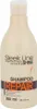 A bottle of Sleek Line Repair Shampoo. Podgląd zdjęcia produktu