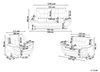 BELIANI 6-Sitzer Sofa Set Schwarz Kunstleder Lederoptik Produktbild-Vorschau 3