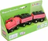 Drewniana kolejka magnetyczna SpielMaus, 3 szt Podgląd zdjęcia produktu 1
