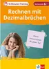 Klett 10-Minuten-Training Mathematik Rechnen mit Náhľad obrázku produktu 1
