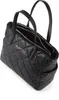 A black quilted Valentino handbag is shown from a slightly elevated side angle against a white background. Náhľad obrázku produktu