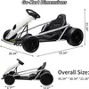 Elektryczny gokart dla dzieci i młodzieży – gokart pedałowy Podgląd zdjęcia produktu 5