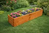 Blumenkasten aus Holz 90 cm – Pflanzkasten Balkon & Produktbild-Vorschau 3