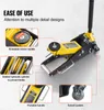 Cric hydraulique de manœuvre VEVOR Cric à profil bas 2 t, Voir les images du produit 6