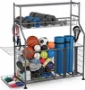 Relaxdays – regał na sprzęt sportowy, metalowy, na Podgląd zdjęcia produktu 1