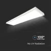 120x30 cm LED Deckenleuchte Aufputzpanel Aufbaupanel Produktbild-Vorschau 1