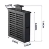 CIARRA CBCF009 Aktivkohlefilter Zubehör für VM6903DS Produktbild-Vorschau 5