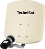 A satellite dish with a LNB and Satfinder attached, shown against a white background. Produktbild-Vorschau