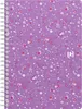 Blok Oxford Floral, A5, 60 listov, linajkový, mix farieb Produktbild-Vorschau 1