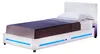 HOME DELUXE - LED Bett ASTEROID - Weiß, 90 x 200 cm - Inkl. Produktbild-Vorschau 1