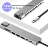 Adaptér dokovací stanice Bakeey s rozbočovačem USB 8 v 1 a Náhled obrázku produktu 5