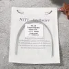 100 Stück NiTi-Rundbögen für kieferorthopädische Brackets, Produktbild-Vorschau 5