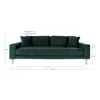 Lido 3-Sitzer-Sofa Produktbild-Vorschau 5
