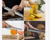 Nůž na chléb vroubkovaný kuchyňský nůž s damaškovým vzorem Náhled obrázku produktu 4