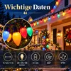 7M Bunt LED Lichterketten Innen Außen, Weihnachten Deko Produktbild-Vorschau 9