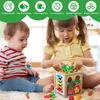 ASKSA Motorikwuerfel Holz Baby ab 1 Jahr, 6 in 1 Produktbild-Vorschau 9
