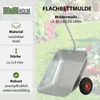 Schubkarre Einhandkarre Traglast 100 kg Volumen 75 L Produktbild-Vorschau 6