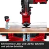 EINHELL Akku-Zug-Kapp-Gehrungssäge TE-SM 36/10 L Li-Solo Produktbild-Vorschau 6