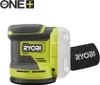 A Ryobi 18V ONE+ cordless orbital sander with a dust bag attached. Podgląd zdjęcia produktu