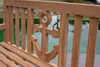 Teakholz Garten-/Balkonsitzbank - bene living - Anker 120 Produktbild-Vorschau 6