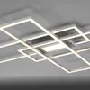 Plafoniera LED, colore acciaio, dimmerabile, telecomando, Anteprima dell’immagine prodotto 27