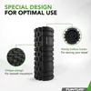 Tunturi Yoga Grid Foam Roller, 33 cm, nero Anteprima dell’immagine prodotto 6