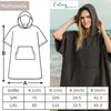 Frottee Badeponcho Damen Herren - Strandponcho 100% Produktbild-Vorschau 5