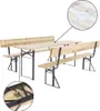 Gartenmöbel-Set "Lisbonne" aus Holz mit Rückenlehne – 220 Produktbild-Vorschau 3