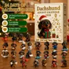 2026 Dachshund Adventskalender – 24 Tage 3D Dackel Figuren, Produktbild-Vorschau 7