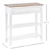 HOMCOM Multifunktionaler Konsolentisch, Beistelltisch fš¹r Produktbild-Vorschau 3